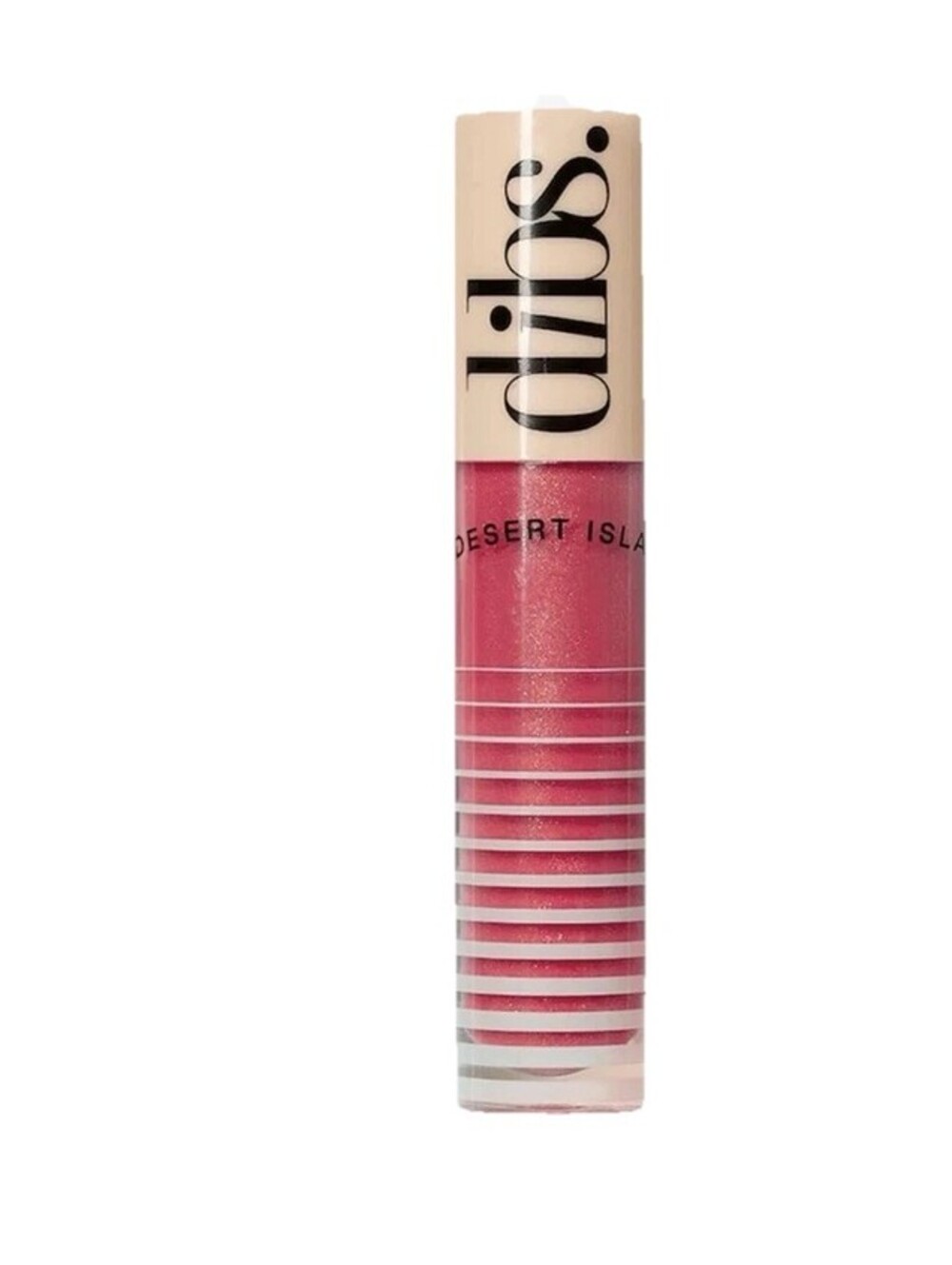 DIBS Beauty Go To Glossy Balm Strawberry Summer Pink Shimmer Full Size BNIB